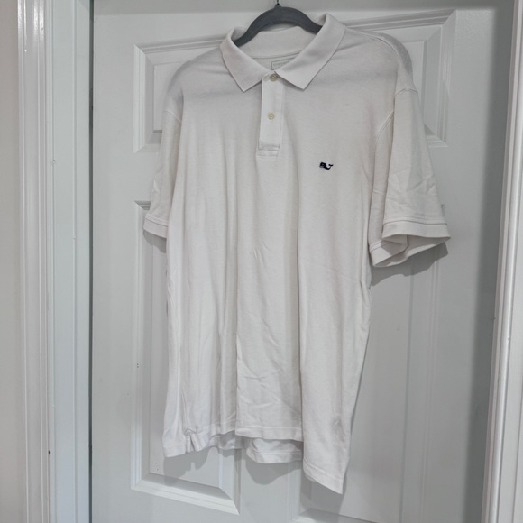 Vineyard Vines White Polo Men’s XL - Picture 2 of 4